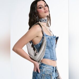 Akira IM IT Luxe RHINESTONE BAG